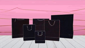Shopper bag di carta per negozi Lusso